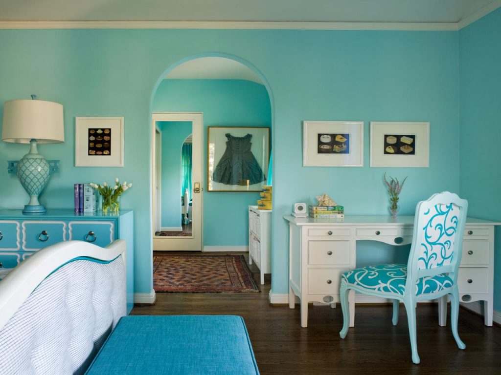 Fantastic Traditional Blue Bedroom Decorating Ideas