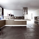 L Shape Kitchen in Minimalistic Style