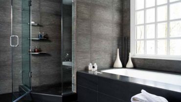 Beautiful Black Contemporary Bathroom Design Ideas