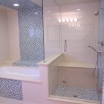 Cute Pink Bathroom Tile Design Ideas