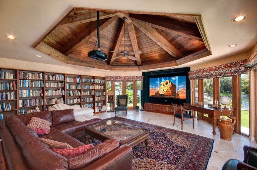 Fantastic Large Home Library Design Ideas