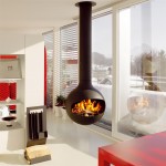 Fantastic Modern Floating Fireplace Design Ideas