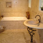 Gorgeous Limestone Bathroom Tile Design Ideas