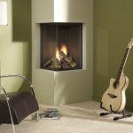 Gorgeous Minimalist Corner Fireplace Design Ideas