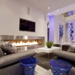 Gorgeous Modern Long Fireplace Design Ideas
