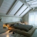 Unique Attic Bedroom Design Ideas in Natural Touch