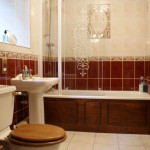Vivacious Red Bathroom Tile Design Ideas
