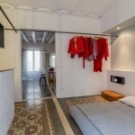 Wonderful Roc3 Apartment Design Interior in Small Bedroom Space with Minimalist Furniture Decoration Ideas