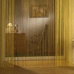 decorative-curtain room divider