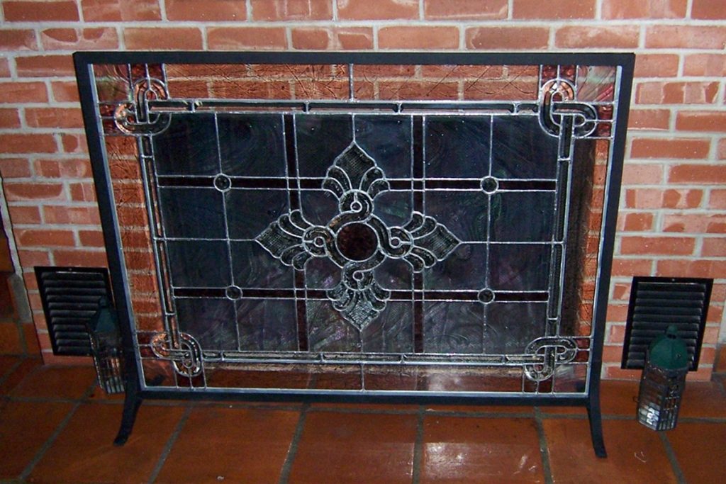 fireplace screen