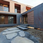Cool Riverhouse Bwarchitects Design Exterior Used Contemporary Style and Glass Door Ideas Inspiration