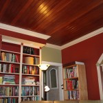 Excellent Small Living Room Paint Colors with Modern White Large Bookcase Hardwood Ceiling Shiny Floor Lamp