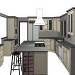 Extraordinary Free Kitchen Planning Software Presenting Vintage Kitchen Cabinet and Kitchen Island in Modern Small Kitchen