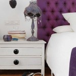 Luxurious Purple Tufted Bed with Headboard Maximizing Barcelona Loft Vuong Interior Design Bedroom