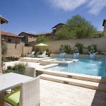 Marvelous Silverleaf Residence Simpson Design Associates in Outdoor Space with Small Pool Decoration Ideas
