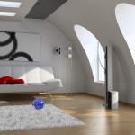 Modern design of living room