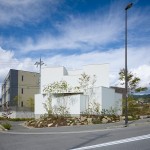 Powerful House Minoh Fujiwaramuro Architects Design Exterior with Modern Small Home Shaped Ideas
