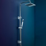Shower Outlet with Overhead and Mixer
