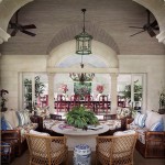 Wonderful St James Villa Michelle Everett Interior Design in Family Room Space with Traditional and Tropical Furniture Ideas