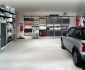 Ample Garage Interior Design Idea Equipped with Best White Flooring Unit Design Ideas with White Ceiling Unit ideas Plan