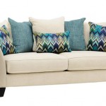 Blue Cushion Design Idea Applied in Schneidermans Furniture Design finished with Black Short Legs for Modern Home Living Plan Idea