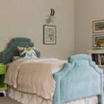 Bright White Color Ideas Applied on Indoor Wall Panel Design ideas with Small Bedding Unit from Kaplan Furniture Design