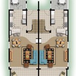 Unique House First Floor Design Idea Applied in Design a Floor Plan with Porch Space Ideas Unit with Tile Flooring Unit