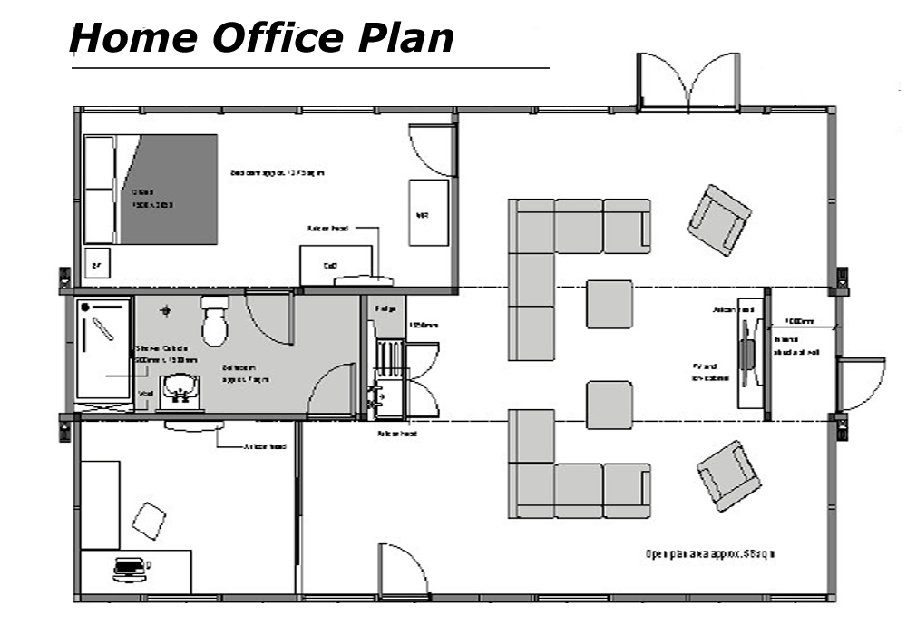 Modern Home Office Floor Plans for a Comfortable Home