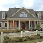 Fantastic Grey Roof and Wall as Brilliant Exterior House Paint Ideas for Old Fashioned House