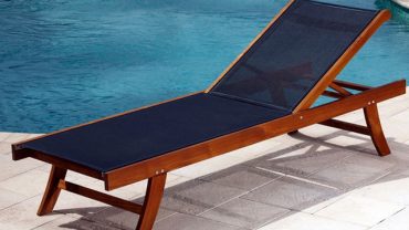 Modern Outdoor Chaise Lounge Chair
