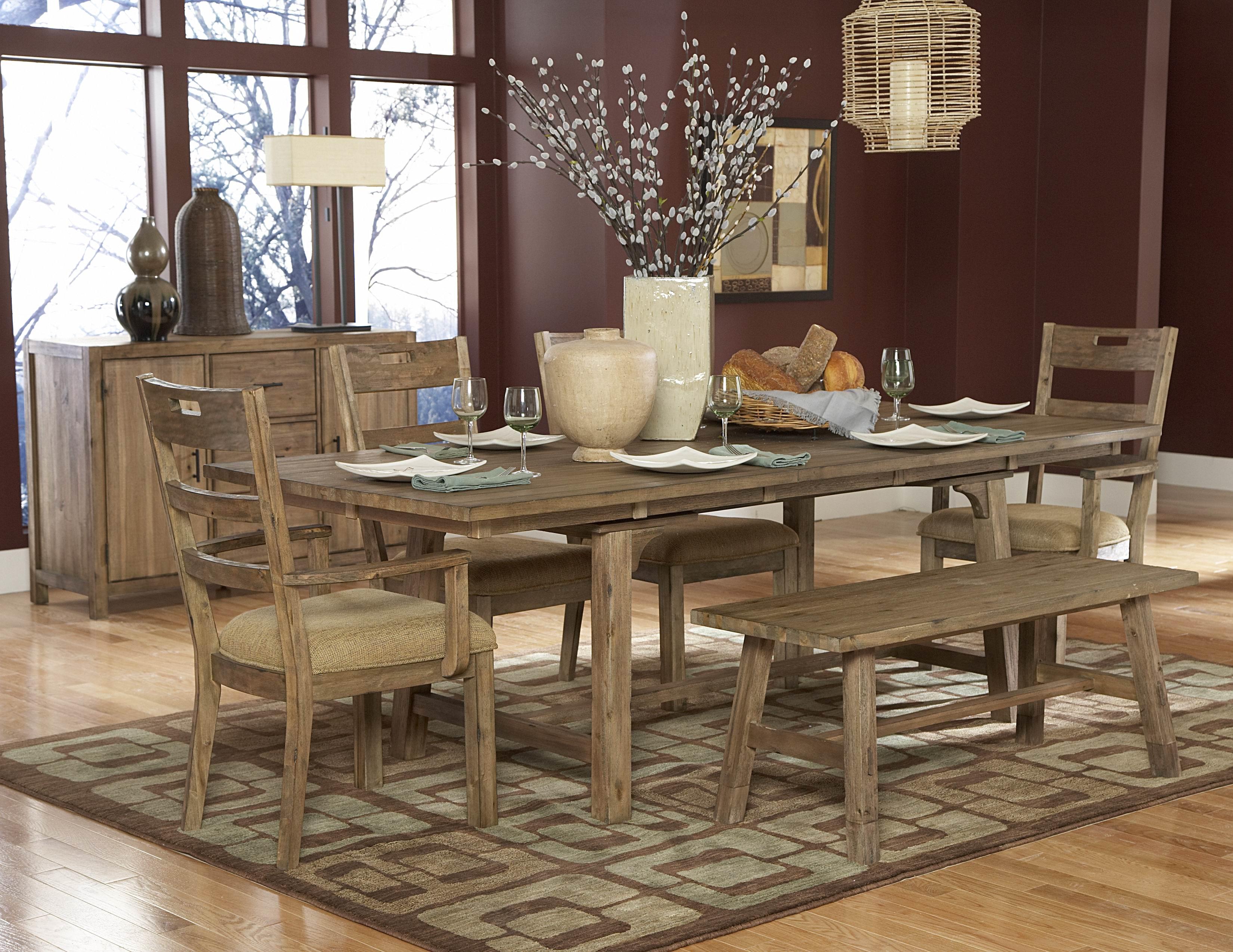 Modern Rustic Dining Room Table 