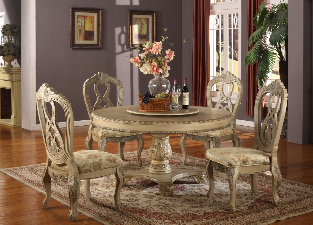 Lavish Antique Dining Room Furniture Emphasizing Classic Elegance and