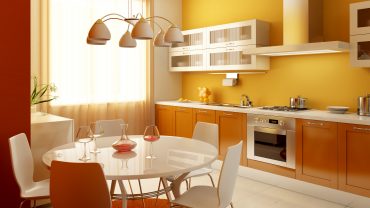 Sunny Colored Kitchen