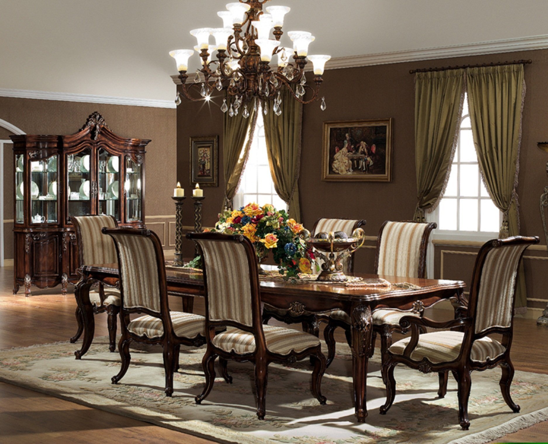 Timelessly Beautiful Country Dining Room Furniture Ideas ...
