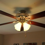 Vintage Paddle Fan with Light Fixture