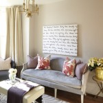 Wonderful Wall Art above Grey Sofa in Cozy Space using Eclectic Living Room Design Ideas