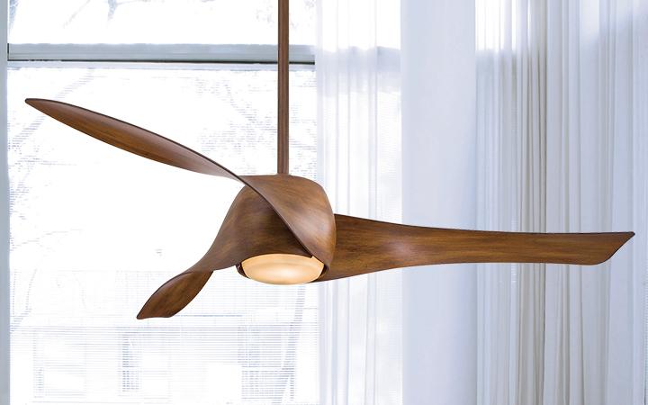wooden blade ceiling fan