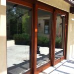 Alluring Brown Sliding Door Repair Ontrack in Sliding Glass Doors Favorite at Modern House Image