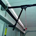 Robust Holders for Garage Door Opener Release at Traditional Home Interior