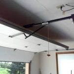 Superb Brown Garage Door Opener Cut Down at Bright House Interior Appliances