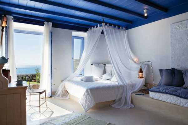 Blue Bedroom Ceiling