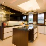 Divine Kitchen Ceiling Lights Enlightening Brown Cabinets and L Shaped Island Ideas