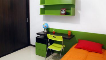 Kids Bedroom Design with Study-Desk