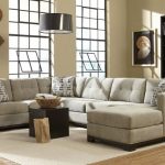 Natural Fabric Sectional Sofa