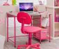 Pink Chair for Childrens Desk