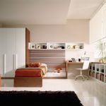 Small Bed and White Wardrobe Cabinets inside Wide Home Design Inspiration for Teenage Bedroom