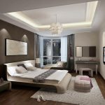 Alluring White Lamp above Modern Bed and Tufted Bench inside Bedroom Best Home Ideas