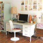 Beautiful Wall Arts for Open Office using Unique Home Decoration Inspiration with White Desk and Chair