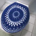 Crochet Toilet Seat Cover