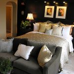 Enchanting Table Lamps beside Fluffy Bed in Stunning Decorate Room Ideas for Bedroom